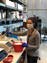 luo-lab Photo of a lab member in the Luo Lab